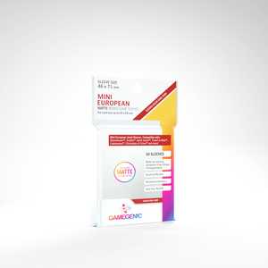 Card Sleeves "Mini European" Matte 46x71mm (50) (GameGenic)