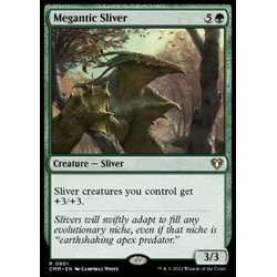 Magic löskort: Commander Masters: Megantic Sliver