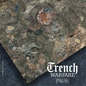 PWork Wargames Mat: Trench Warfare 44x60" (~112x153cm) (Neoprene)