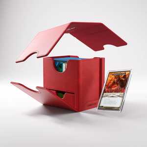 GameGenic Sidekick PRO 100+ XL Convertible Deck Box Red