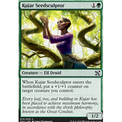 Magic löskort: Duel Decks: Elves vs Inventors: Kujar Seedsculptor