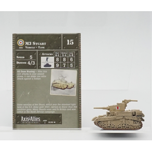 A&A Miniatures Game: U.K: M3 Stuart 15/60