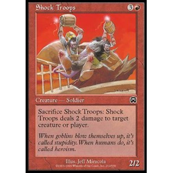 Magic löskort: Mercadian Masques: Shock Troops