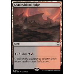 Magic löskort: Commander: Modern Horizons 3: Shadowblood Ridge
