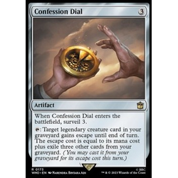 Magic löskort: Universes Beyond: Doctor Who: Confession Dial