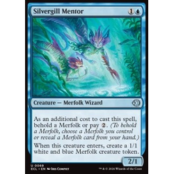 Magic löskort: Lorwyn Eclipsed: Silvergill Mentor