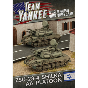 Israel: ZSU-23-4 Shilka AA Platoon (resin/metal) (2)