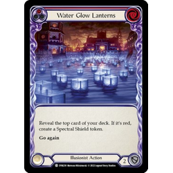 FaB Löskort: Dynasty: Water Glow Lanterns (Red) (Rainbow Foil)