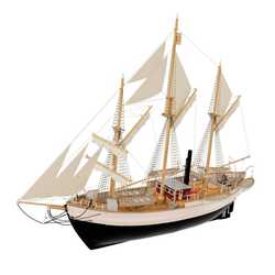 FRAM Polar Research Ship – 95 cm modell med fulla interiördetaljer, 1/50