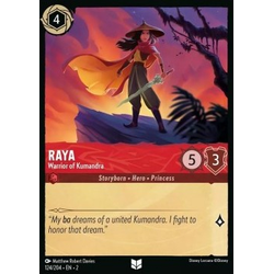 Lorcana Löskort: Rise of the Floodborn: Raya - Warrior of Kumandra