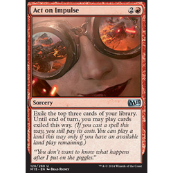 Magic löskort: Magic 2015: Act on Impulse
