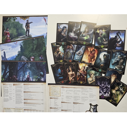 The Dark Eye: Cardset - Gods of Aventuria Poster & Card Set