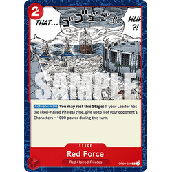 One Piece Löskort: Emperors in the New World: Red Force