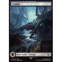 Magic löskort: Magic: The Gathering - FINAL FANTASY: Swamp (V.3)