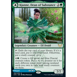 Magic Löskort: Strixhaven: School of Mages: Kianne, Dean of Substance // Imbraham, Dean of Theory