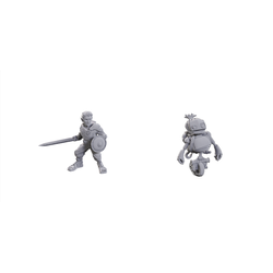 Critical Role Unpainted Miniatures: Orym, of The Air Ashari & Fresh Cut Grass