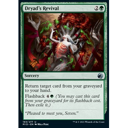 Magic löskort: Innistrad: Midnight Hunt: Dryad's Revival