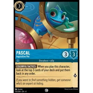 Lorcana Löskort: Ursula's Return: Pascal - Inquisitive Pet