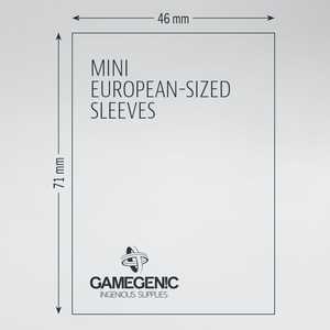 Card Sleeves "Mini European" Matte 46x71mm (50) (GameGenic)