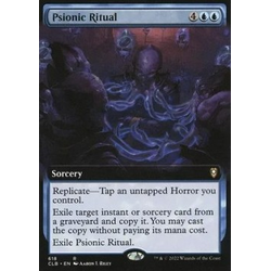 Magic löskort: Commander Legends: Battle for Baldur's Gate: Psionic Ritual (alternative art)