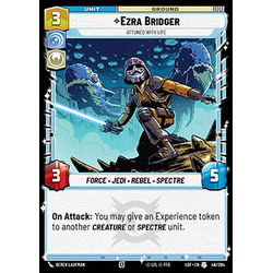 Star Wars: Unlimited Löskort: Legends of the Force: Ezra Bridger, Attuned With Life
