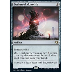 Magic löskort: Commander Masters: Darksteel Monolith