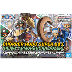 One Piece: Chopper Robo Super No. 2 & No. 3 (Heavy Armor & Horn Dozer)