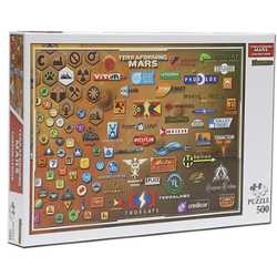 Terraforming Mars Puzzle: Logos (500 pieces)
