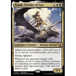 Magic löskort: Murders at Karlov Manor: Tomik, Wielder of Law (Foil)