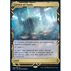 Magic löskort: Zendikar Rising Expeditions: Cavern of Souls