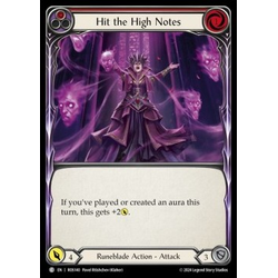 FaB Löskort: Rosetta: Hit the High Notes (Red)