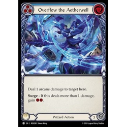 FaB Löskort: Rosetta: Overflow the Aetherwell (Blue) (Rainbow Foil)