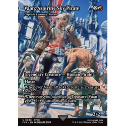 Magic löskort: Magic: The Gathering - FINAL FANTASY Through the Ages: Captain Lannery Storm