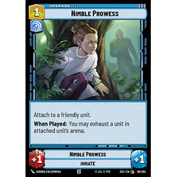 Star Wars: Unlimited Löskort: Secrets of Power: Nimble Prowess