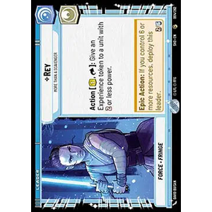 Star Wars: Unlimited Löskort: Shadows of the Galaxy: Rey, More Than a Scavenger