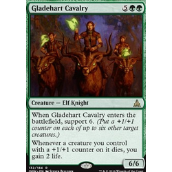 Magic löskort: Oath of the Gatewatch: Gladehart Cavalry