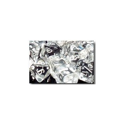 Translucent: Clear/white (10-die set)