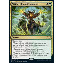 Magic Löskort: Strixhaven: School of Mages: Witherbloom Command