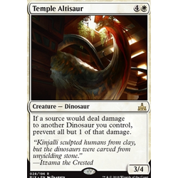 Magic löskort: Rivals of Ixalan: Temple Altisaur