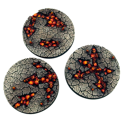 Chaos Waste Bases, Round 50mm (2)