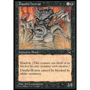 Magic löskort: Tempest: Dauthi Horror