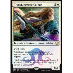 Magic löskort: Eldritch Moon: Thalia, Heretic Cathar (Buy-a-box promo) (Foil)