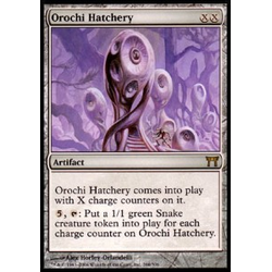 Magic löskort: Champions of Kamigawa: Orochi Hatchery (Foil)