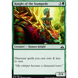 Magic löskort: Rivals of Ixalan: Knight of the Stampede
