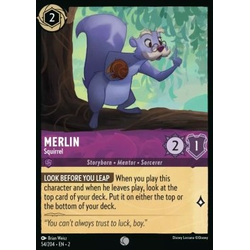 Lorcana Löskort: Rise of the Floodborn: Merlin - Squirrel